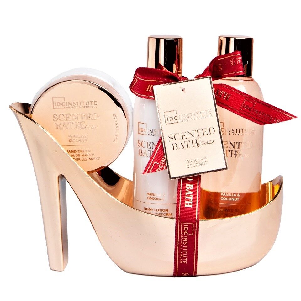 Set ingrijire corporala Bronze Shoe IDC Institute 44014, 410 ml