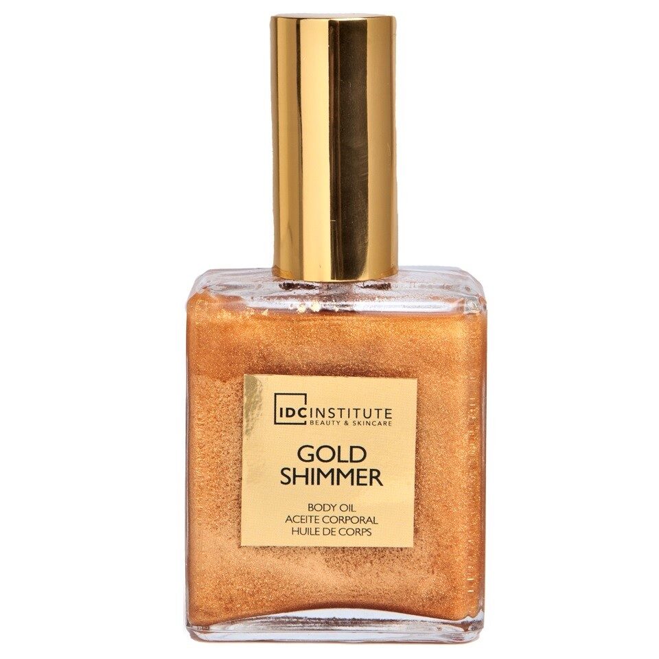 Ulei de corp Gold Shimmer IDC Institute 99153, 45 ml
