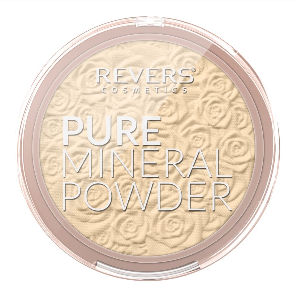 Pudra pentru fata, Compacta, Mineral Pure, Revers, 9g, 20