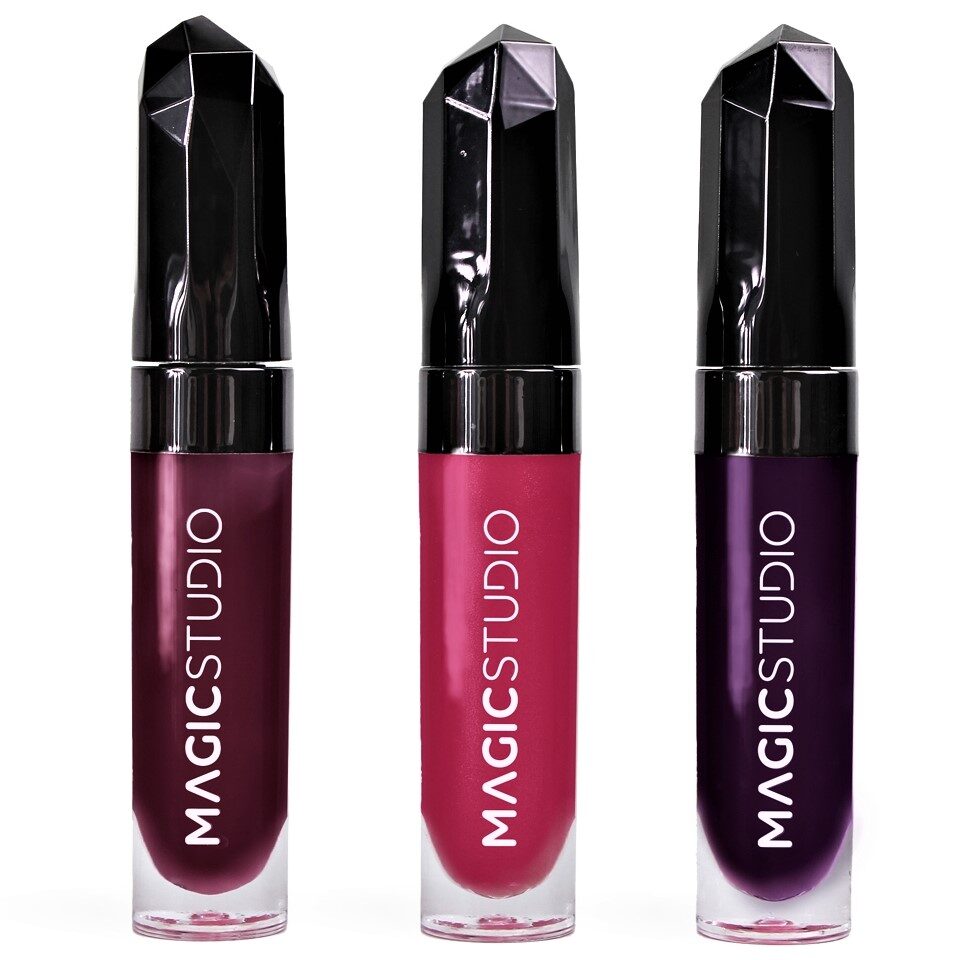 Set 24 Rujuri lichide Black Crystals, Magic Studio 50613, 3,5 ml