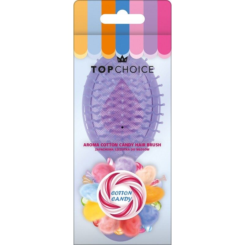 Perie pentru descurcat parul, Top Choice Detangler Candy 64401