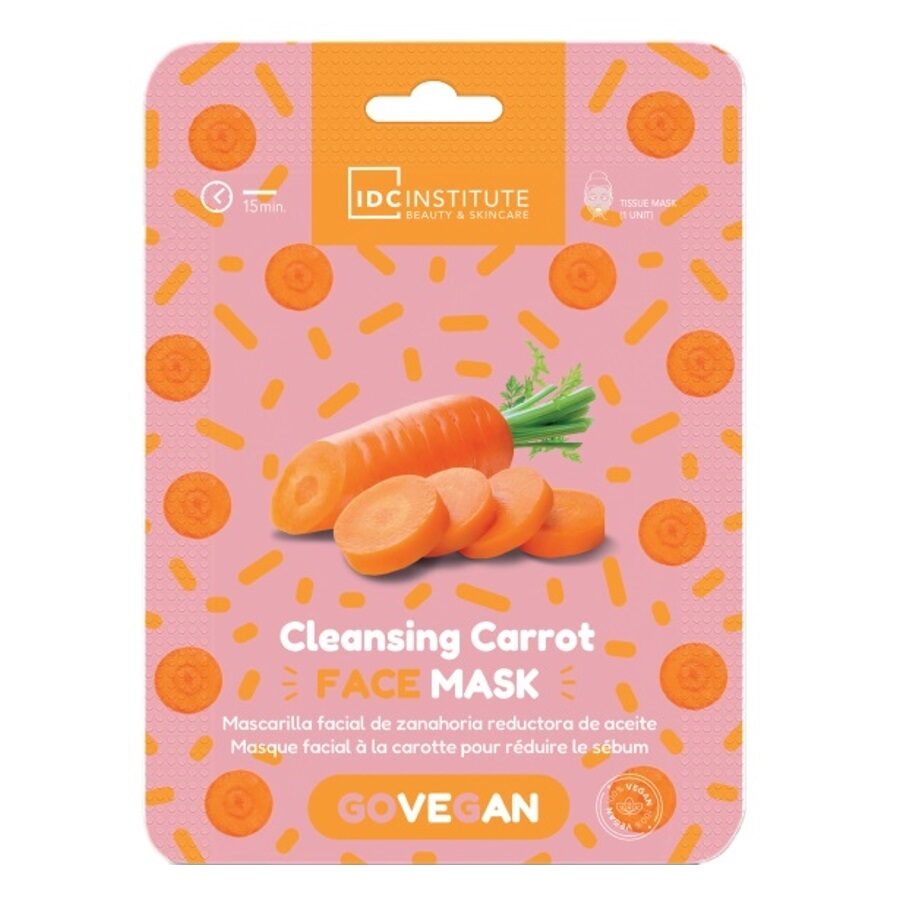 Masca purificatoare cu ulei de morcov IDC Institute 85105, 15 g