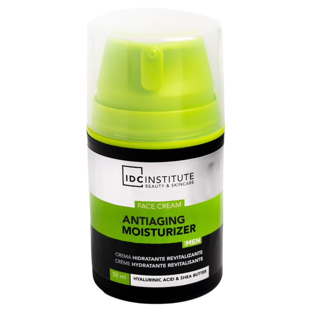 Cremă de față Antiaging & Hidratanta pentru bărbați cu Vitamina E și Centella Asiatica IDC Institute, 50 ml