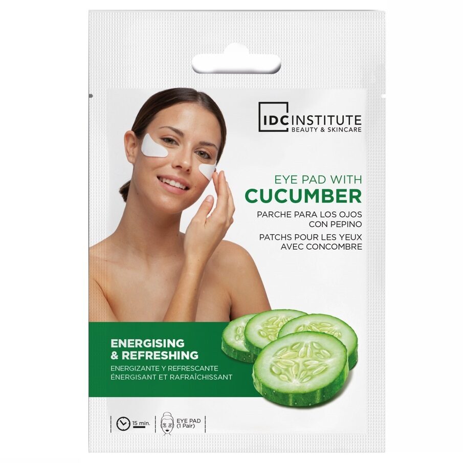 Set 2 masti pentru ochi cu extract de castravete IDC Institute 85090, 5 g
