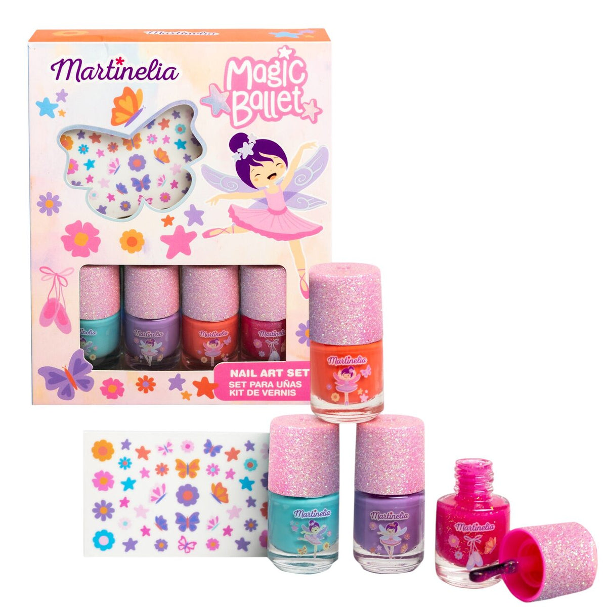 Set produse pentru decorarea unghiilor Magic Ballet, 12104, Martinelia