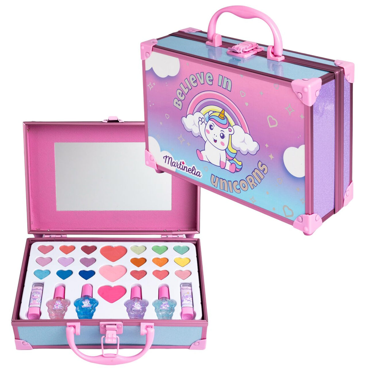 Trusa cosmetica pentru calatorie, Little Unicorn, Martinelia, 12028