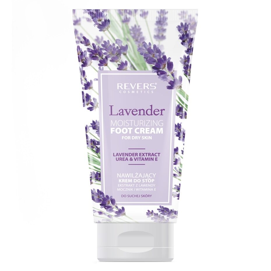 Crema pentru picioare cu extract de lavanda, hidratanta, Revers, 150ml