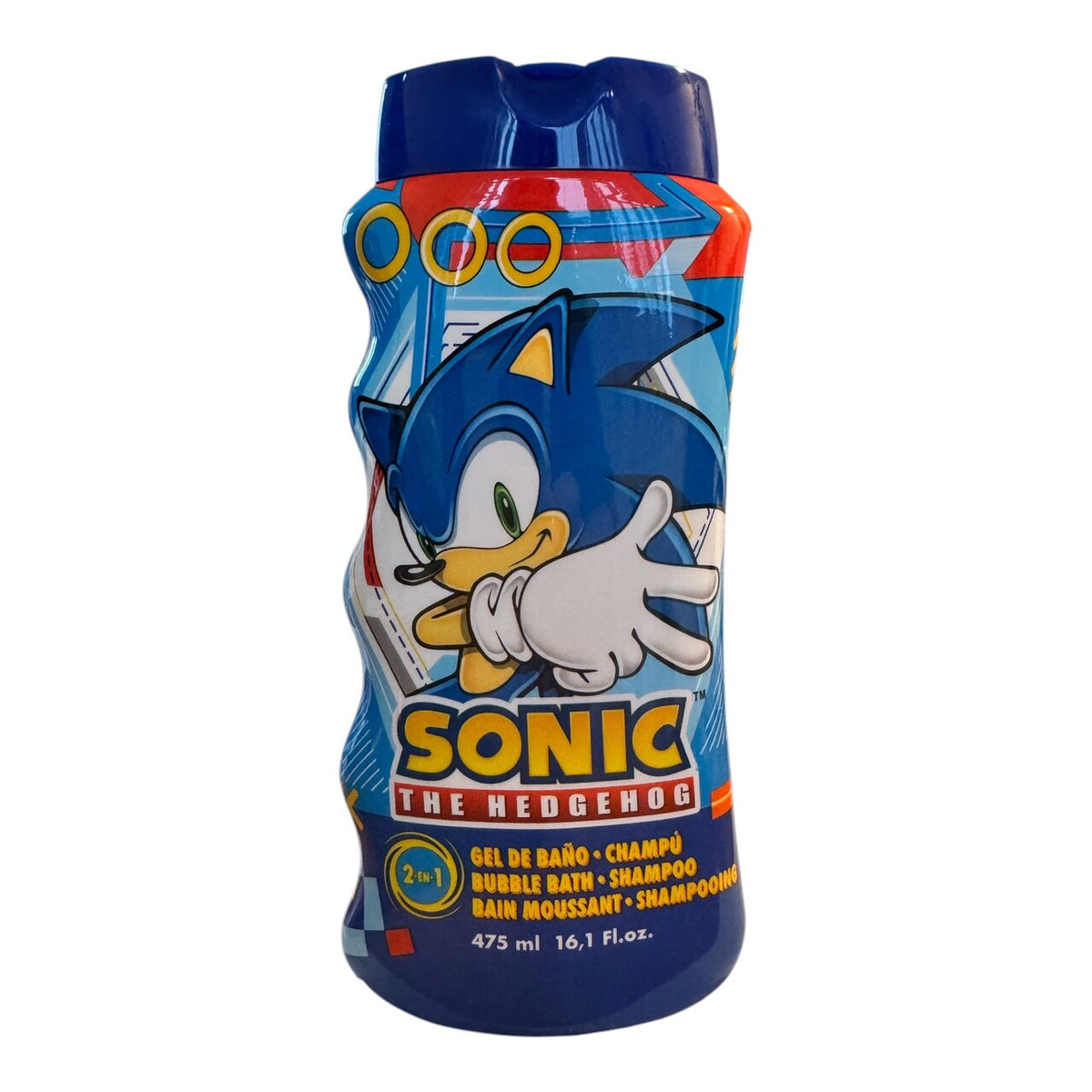 Gel de dus si sampon 2 in 1, Sonic the Hedgehog, Baieti, 475ml