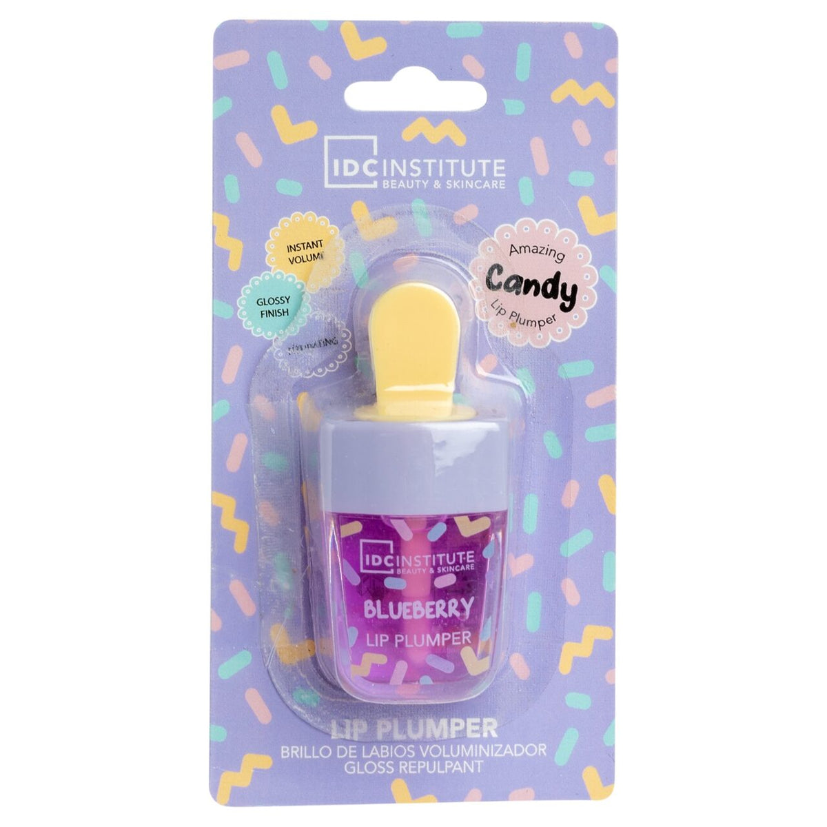 Gloss buze Lip Plumper, Candy, afine, 12206, IDC Institute