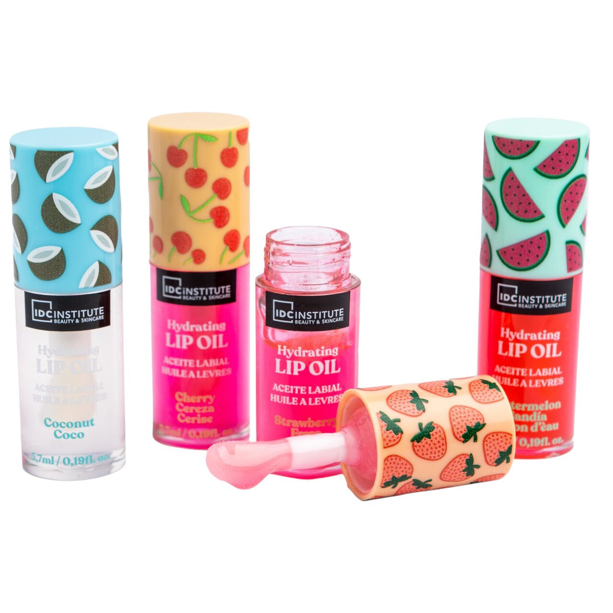 Set 4 bucati ulei pentru buze, Skin Food Fresh, arome fructate, IDC Institute, 68106