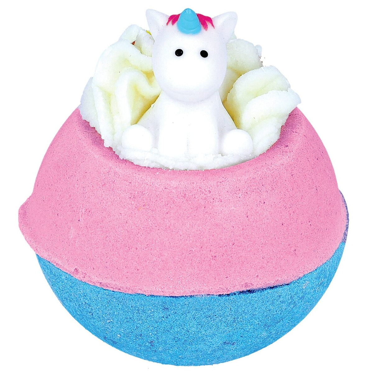 Bomba de baie handmade, cu figurina, Born to Be Unicorn Bath Blaster 160g, Bomb Cosmetics