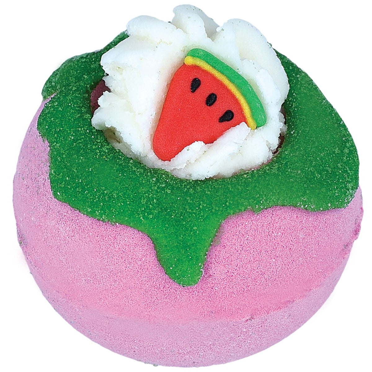 Bomba de baie handmade, cu figurina, One In A Melon Bath Blaster 160g, Bomb Cosmetics
