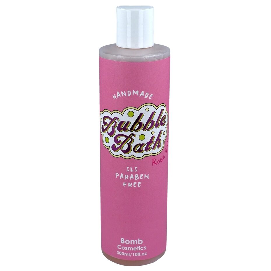 Spumant de baie Rose & Oudh Bubble Bath 300g, Bomb Cosmetics