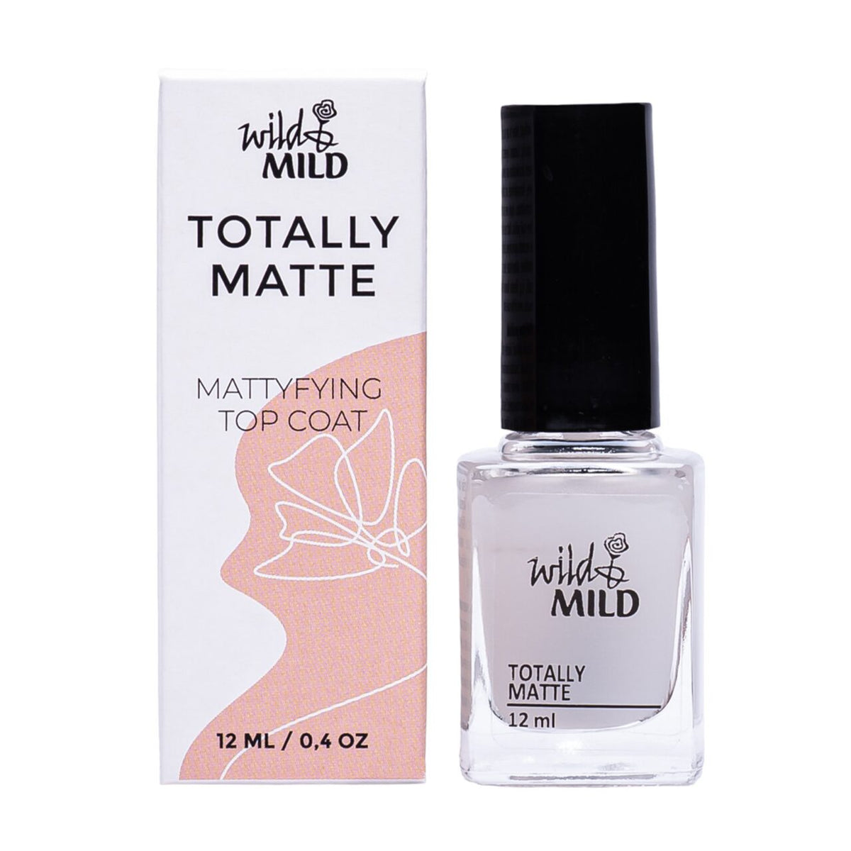 Top Coat Totally Matte Wild & Mild, 12ml