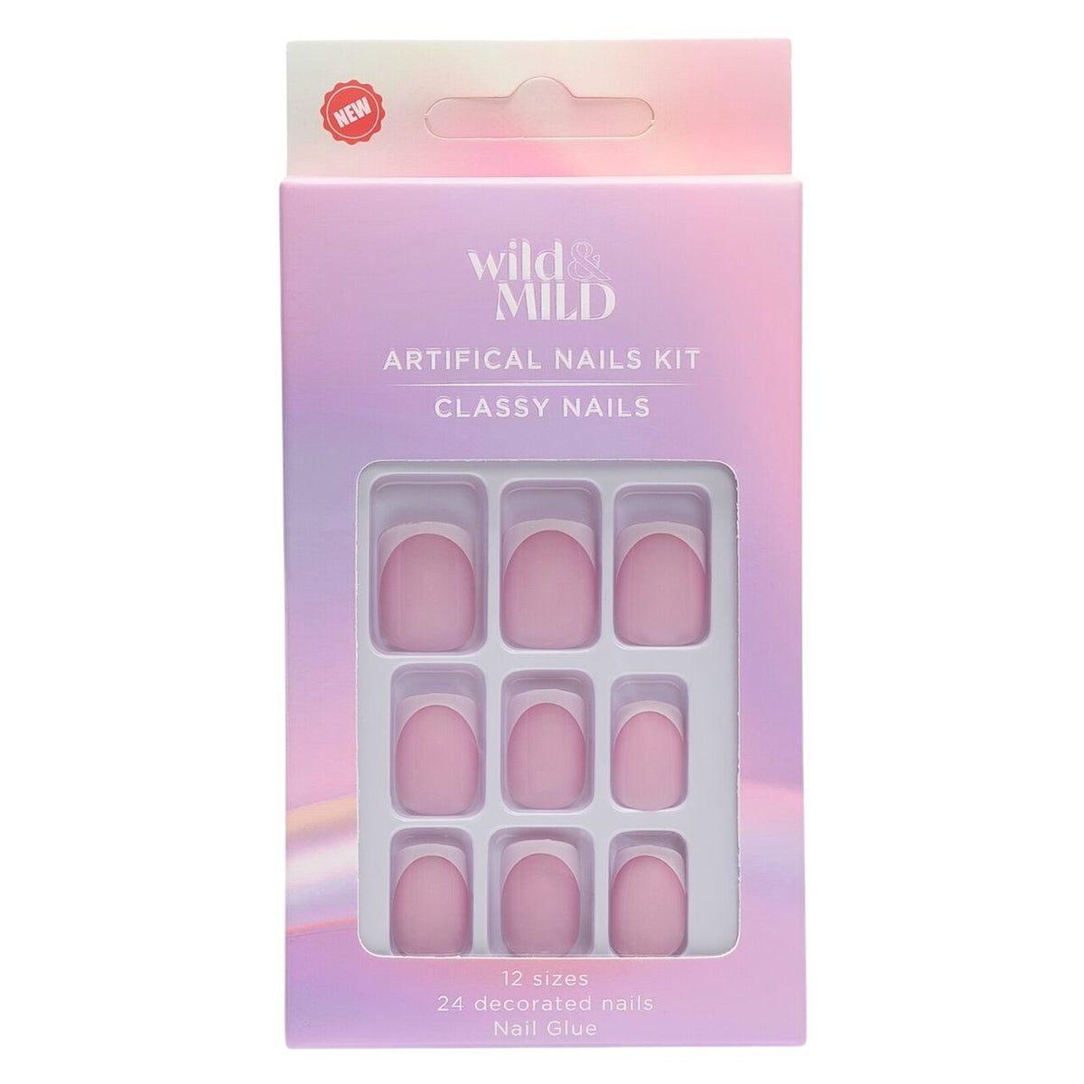 Unghii false 087 Le Classique Wild & Mild N24