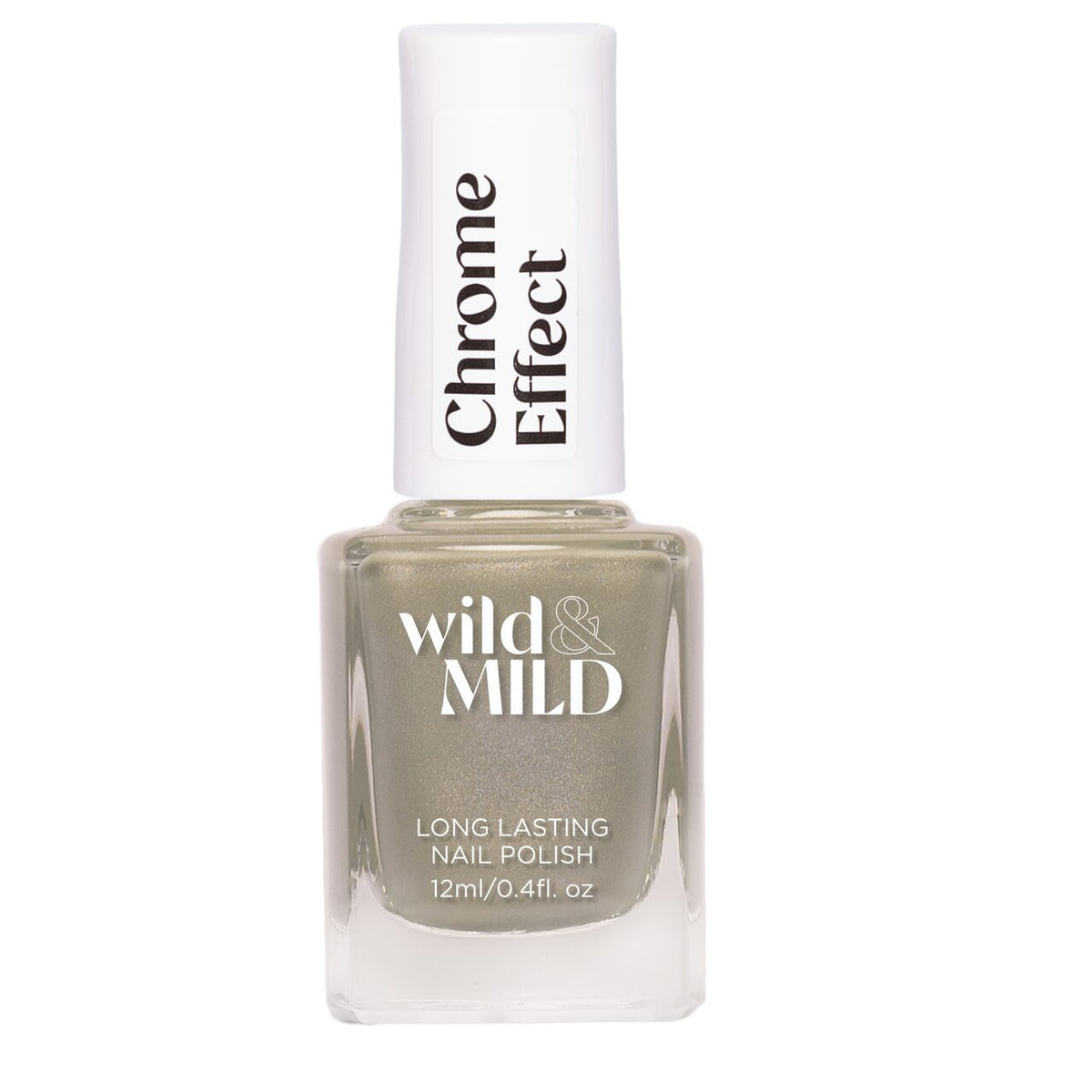 Lac unghii Chrome Effect CH10 Molten Mercury Wild & Mild 12ml