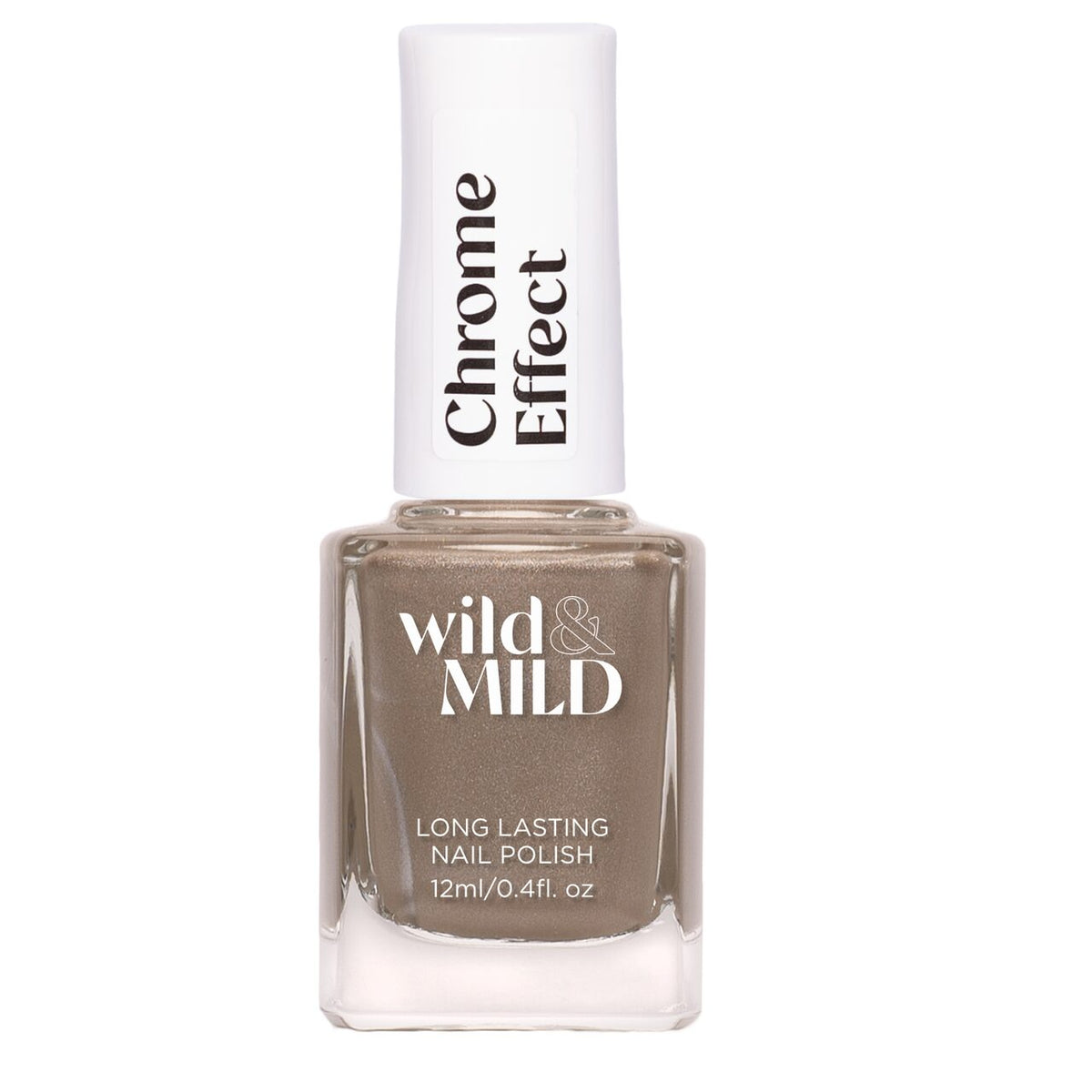 Lac unghii Chrome Effect CH07 Titanium Spark Wild & Mild 12ml
