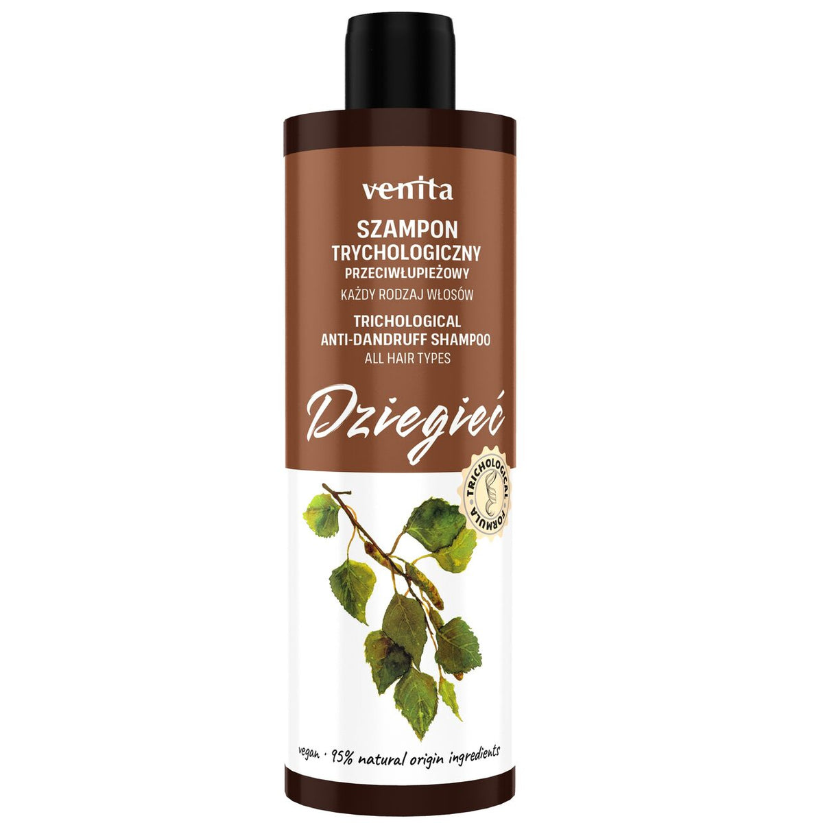 Sampon tricologic antimatreata cu gudron, Venita 300ml