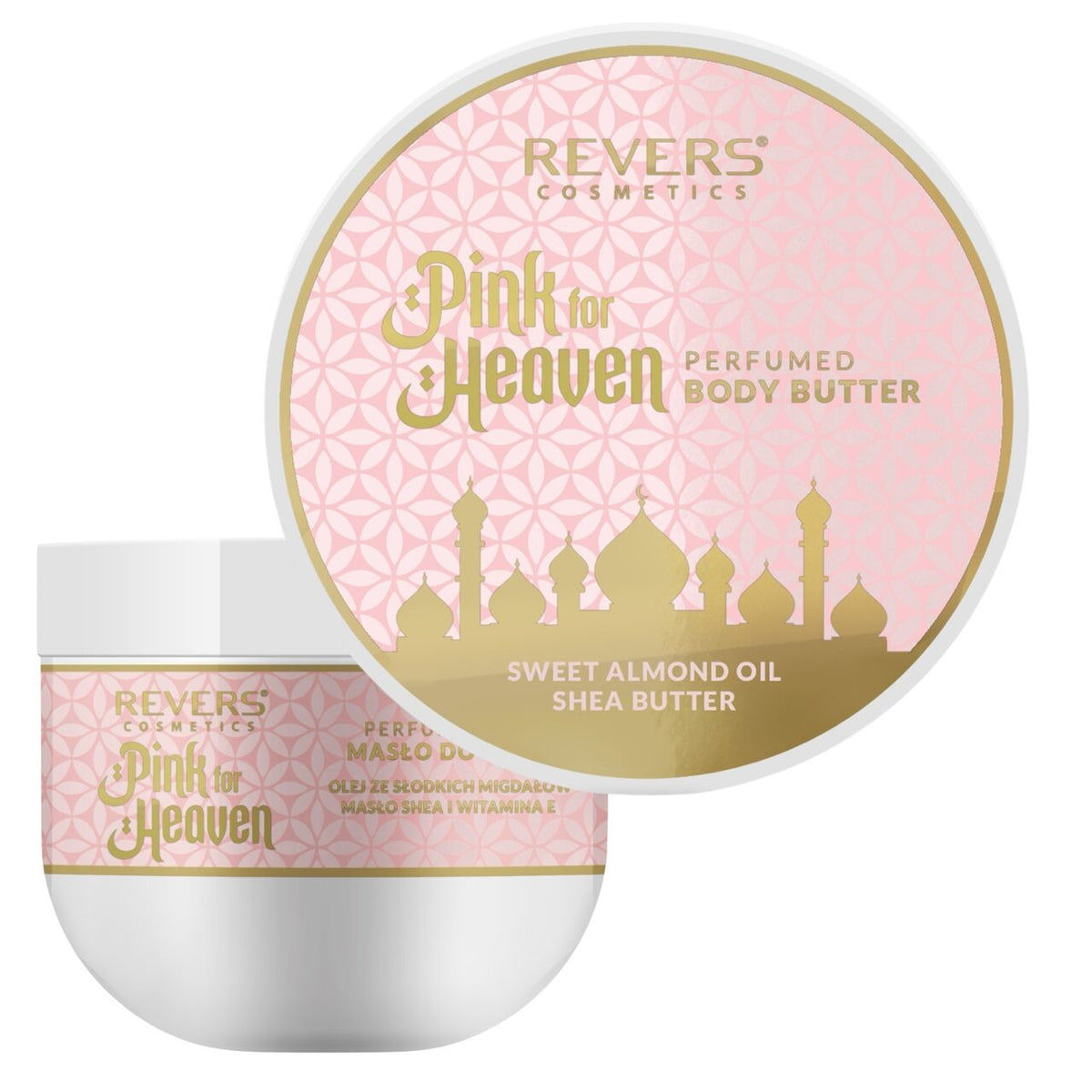 Unt de corp parfumat Pink for Heaven, Revers, 250 ml