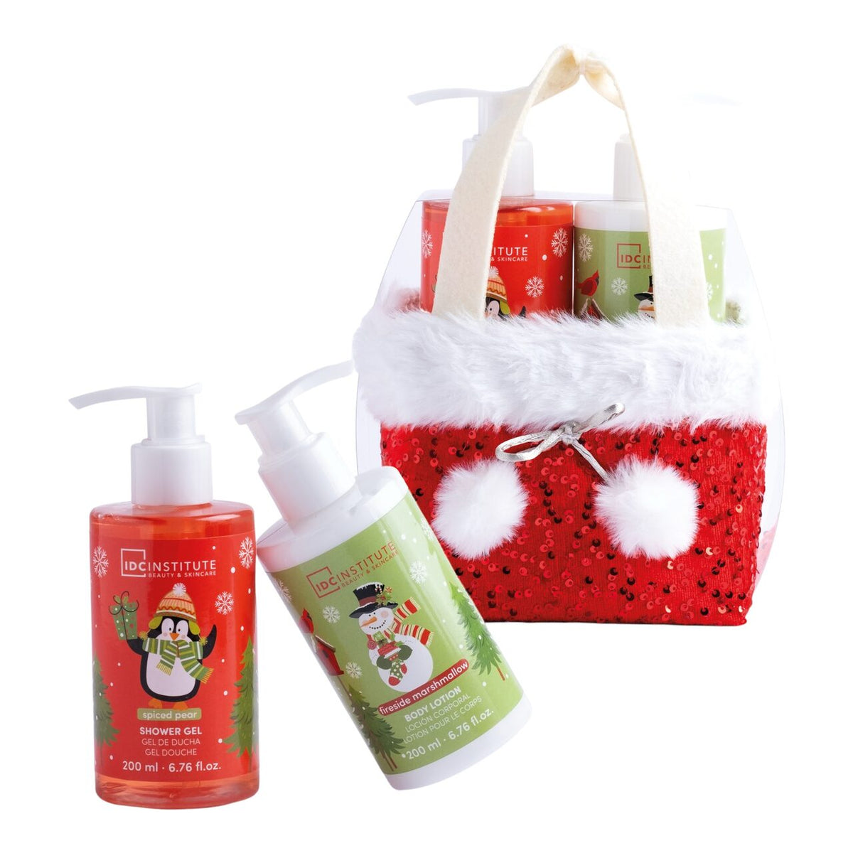 Cos cu produse de ingrijire corp Christmas Care, IDC Institute, 90375