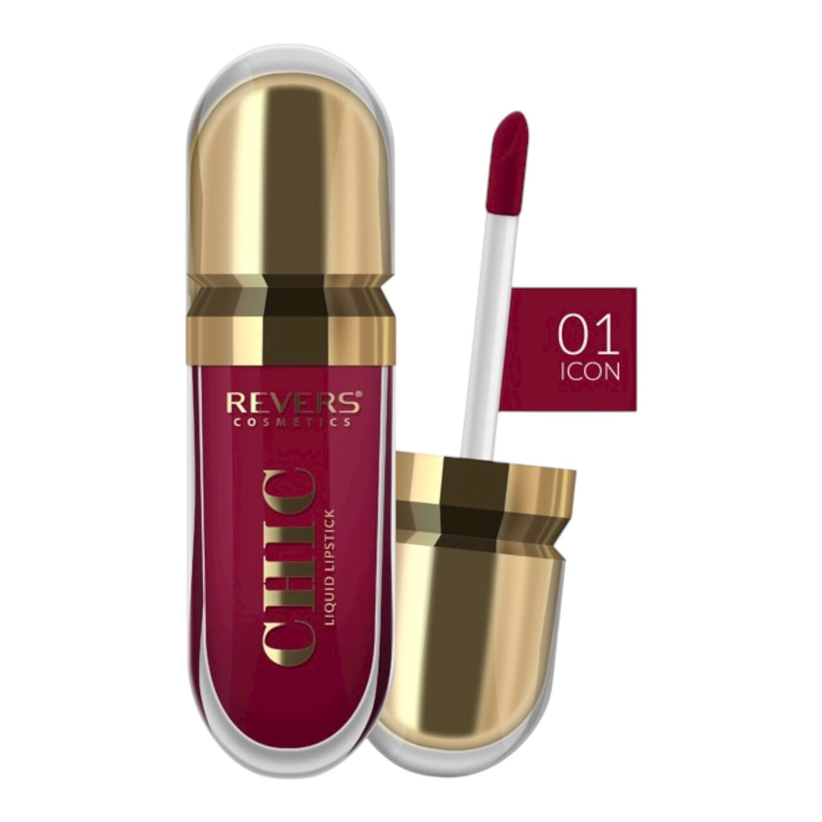 Ruj lichid Chic nr 1 Icon, Revers, 7,5 ml