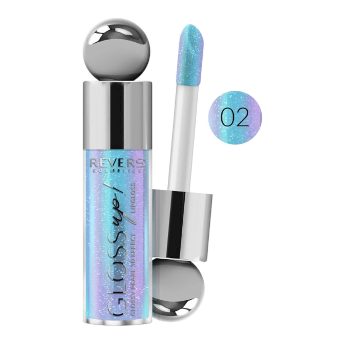 Gloss de buze 3D Gloss Up! 02 Ice Pop, Revers, 5 ml