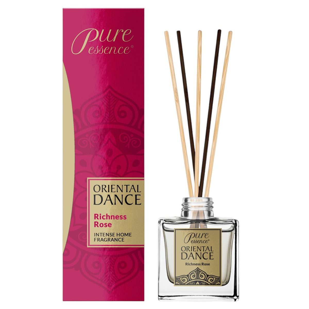 Difuzor cu betisoare Revers Richness Rose, Oriental Dance, 75 ml