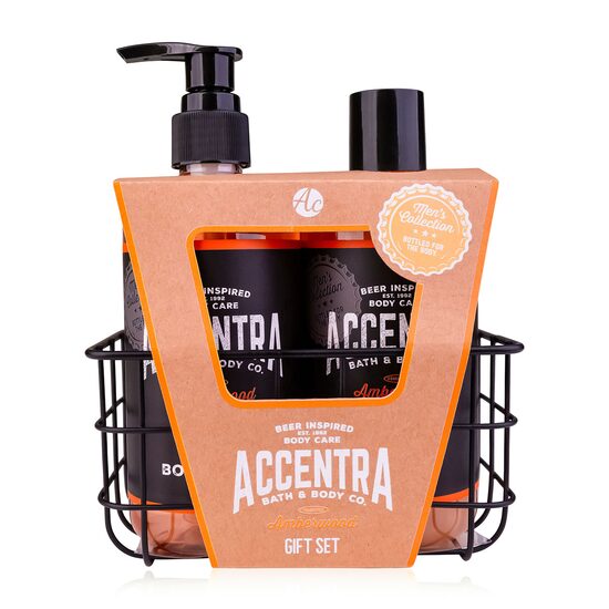 Set cadou pentru barbati cu gel de dus si sampon, Accentra, 6063161, 600ml