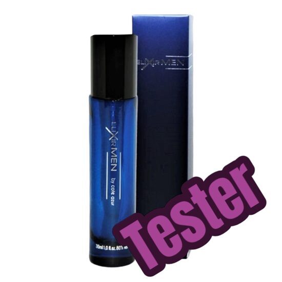 Tester Apa de toaleta Cote d'Azur, Elixir, Blue, Barbati, Nr. 153, 30ml