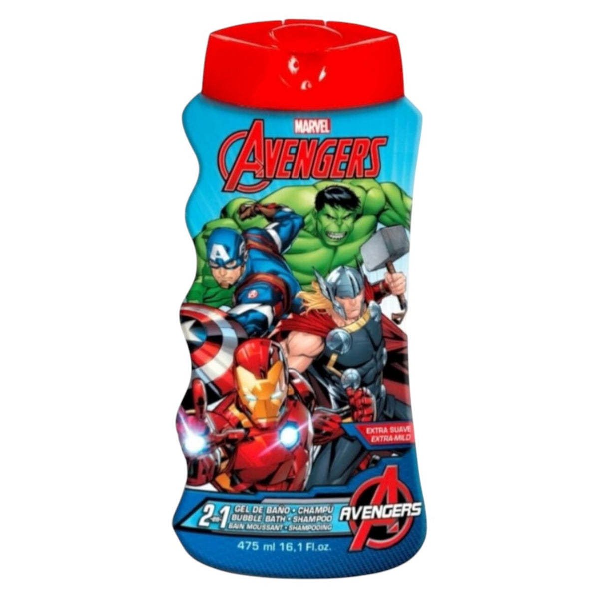 Gel de dus si sampon 2 in 1, Avengers, Baieti, 475 ml