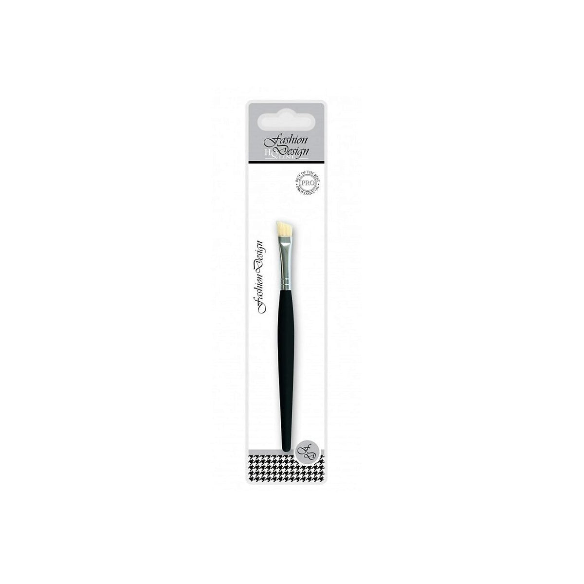 Pensula pentru fard de sprancene, taietura oblica si par natural, Fashion Design, Top Choice