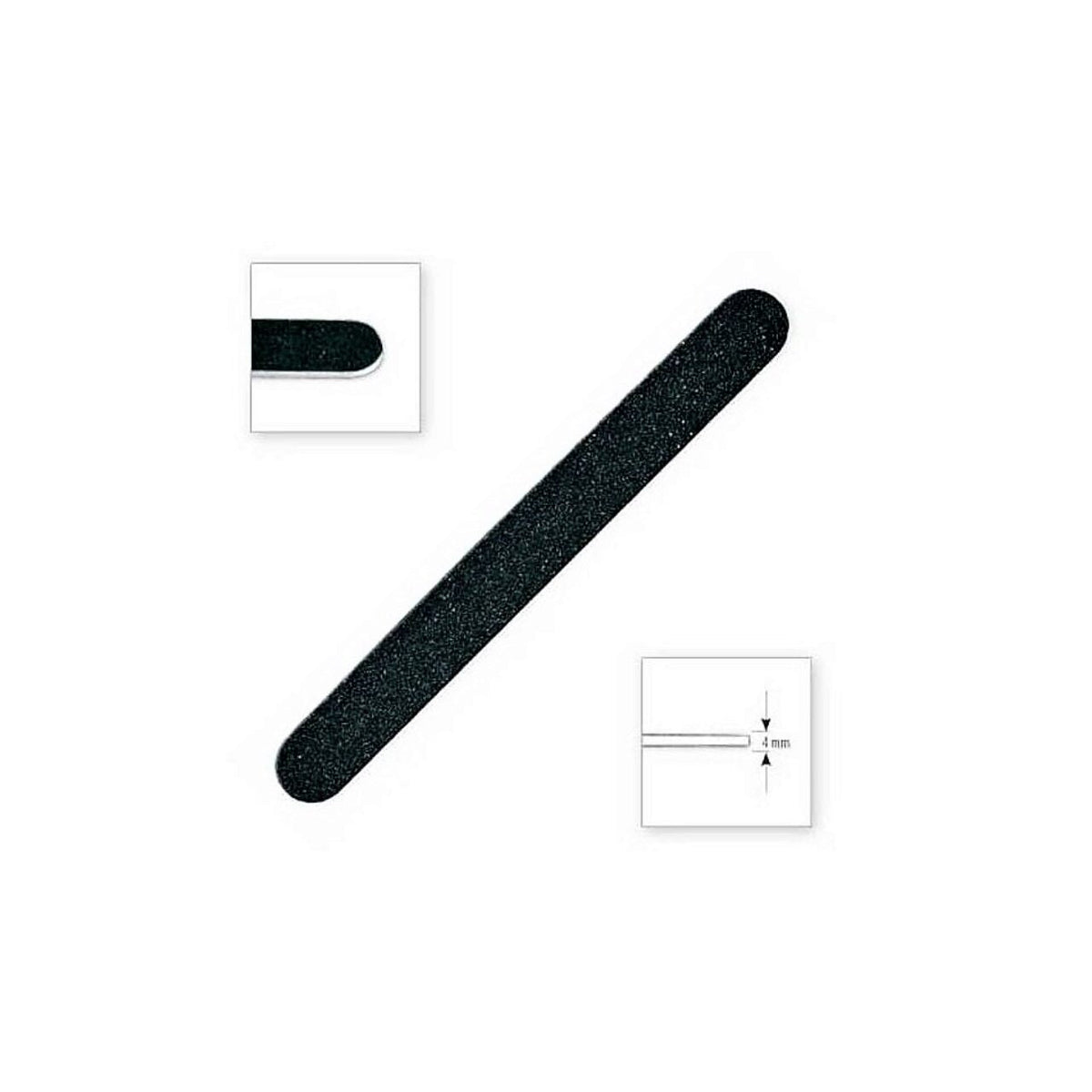 Pila abraziva dreapta Top Choice, 74356, 4mm, granulatie 120/180