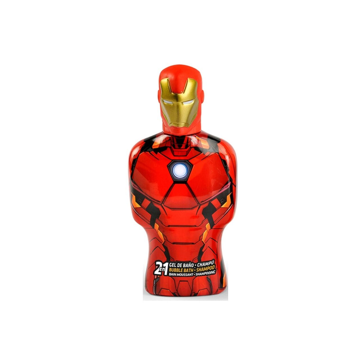 Spumant de baie si sampon, figurina 3D, Avengers, Iron Man, 350ml
