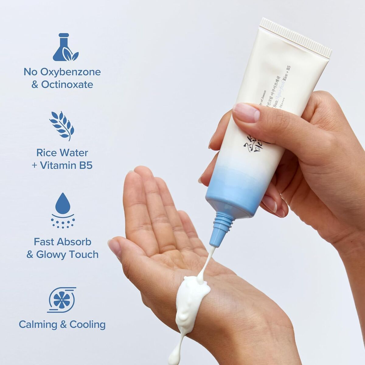 Beauty Of Joseon, Relief Sun Aqua-Fresh, Rice & B5, Sun Protection, Cream, For Face, SPF 50+, 50 ml