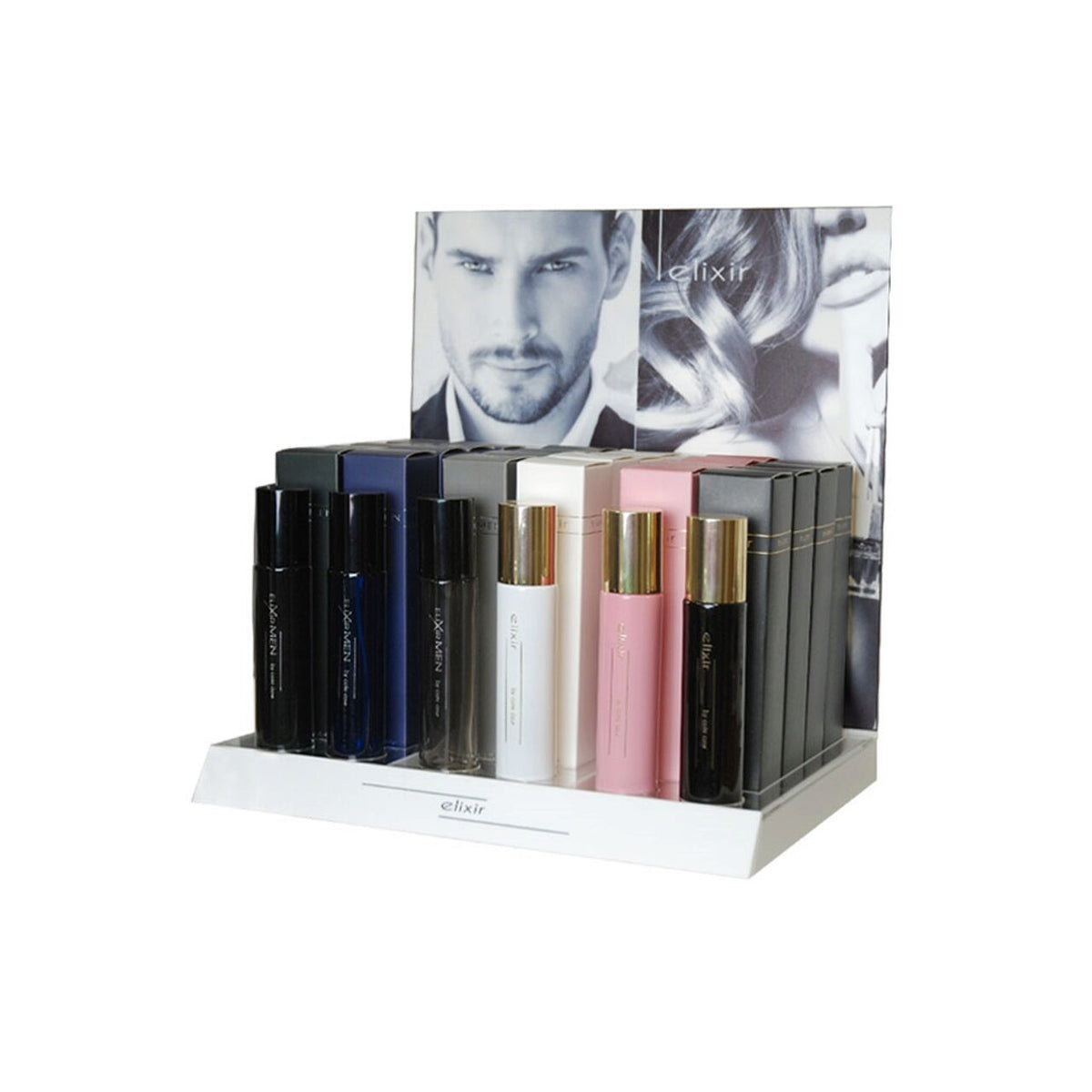 Display pentru expunere parfum Elixir, Cote d'Azur, mixt