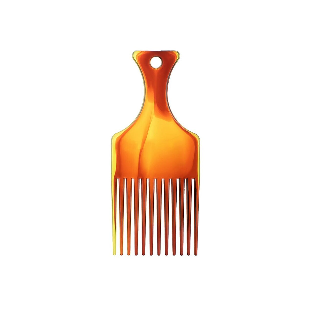 Pieptan Afro M Chihlimbar, pentru par ondulat, Top Choice