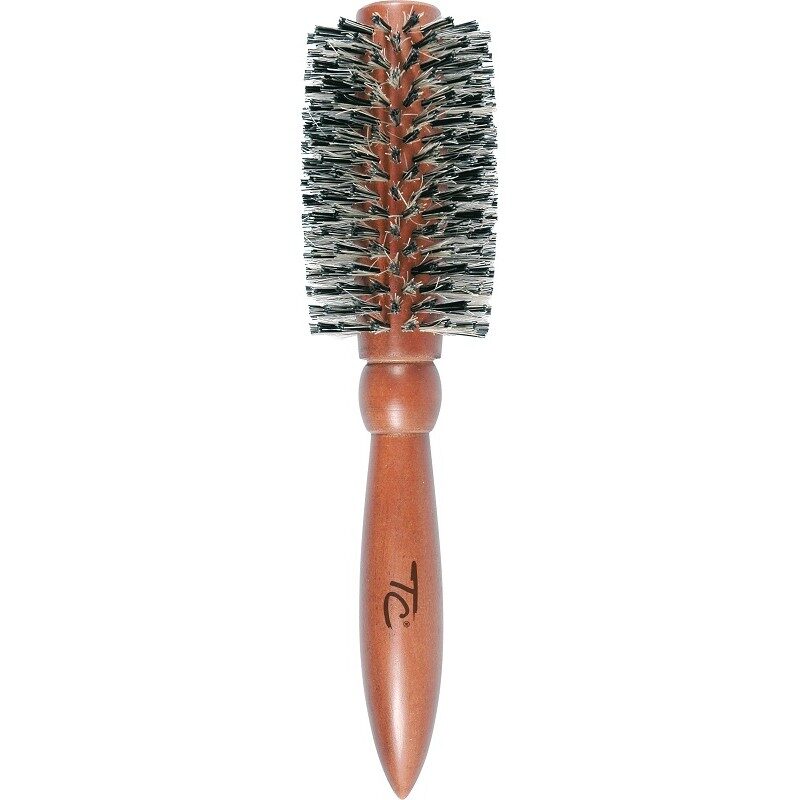 Perie pentru coafat, profesionala, Exclusive, Top Choice, 62766, par mixt, maner din lemn