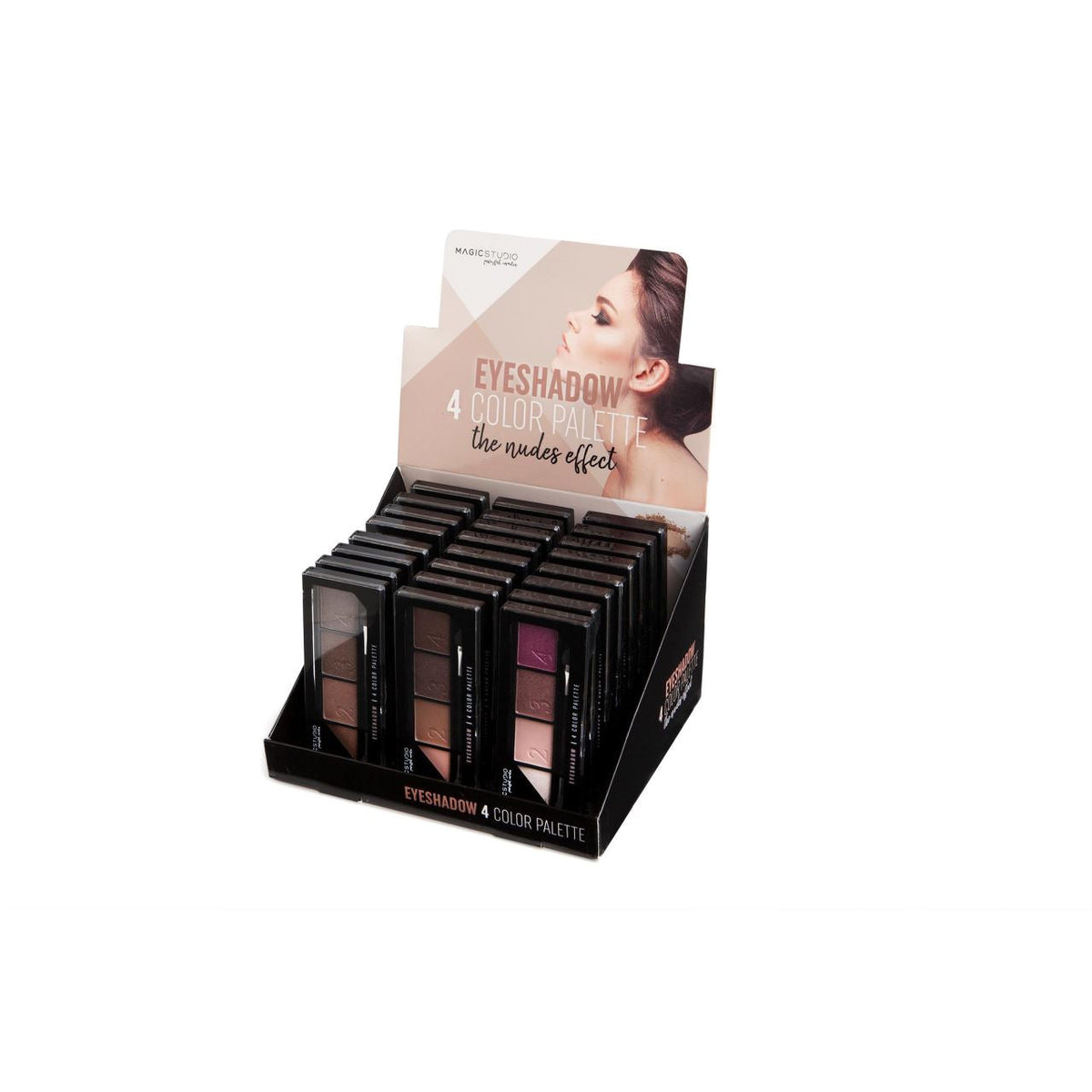 Set 24 bucati Paleta Farduri The Nudes 60720, Magic Studio