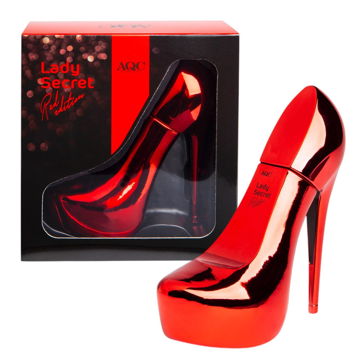 Apa de parfum pentru femei, Lady Secret Red Edition, Aquarius Fragrances, 100ml