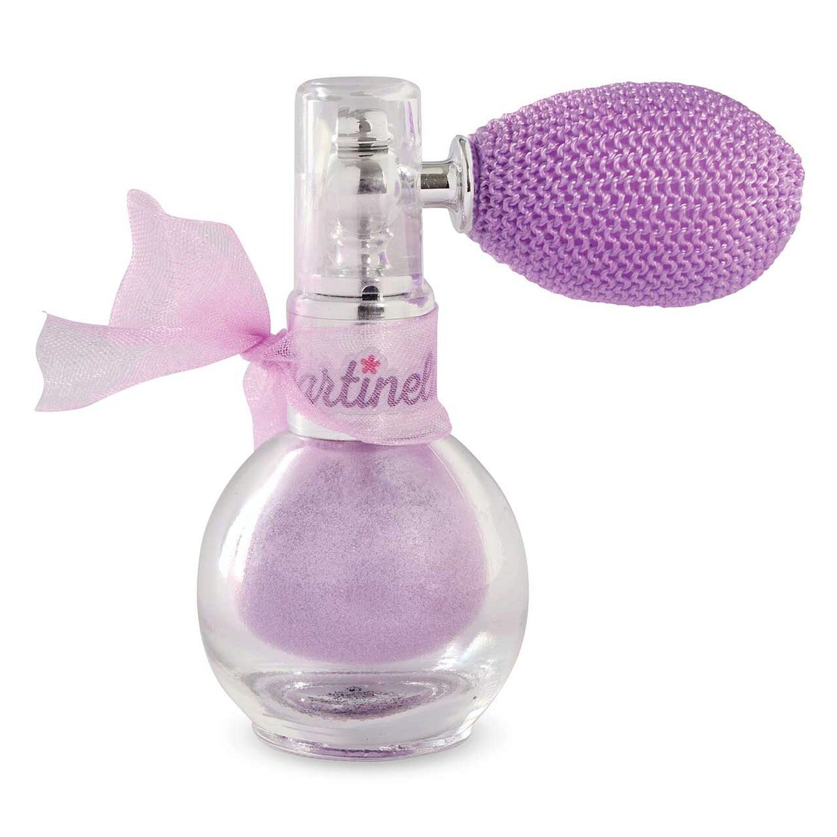 Sclipici corp cu pulverizator Fairy Dust, pentru fetite, Mov, Martinelia