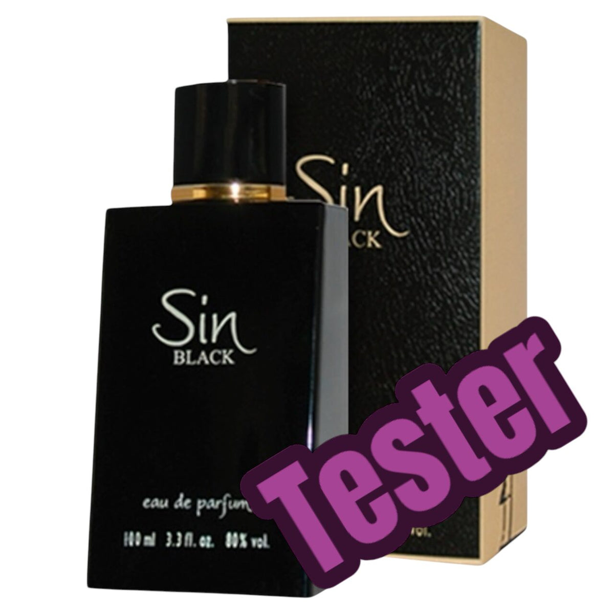 Tester Apa de Parfum Cote d'Azur Sin Black, Femei, 100 ml