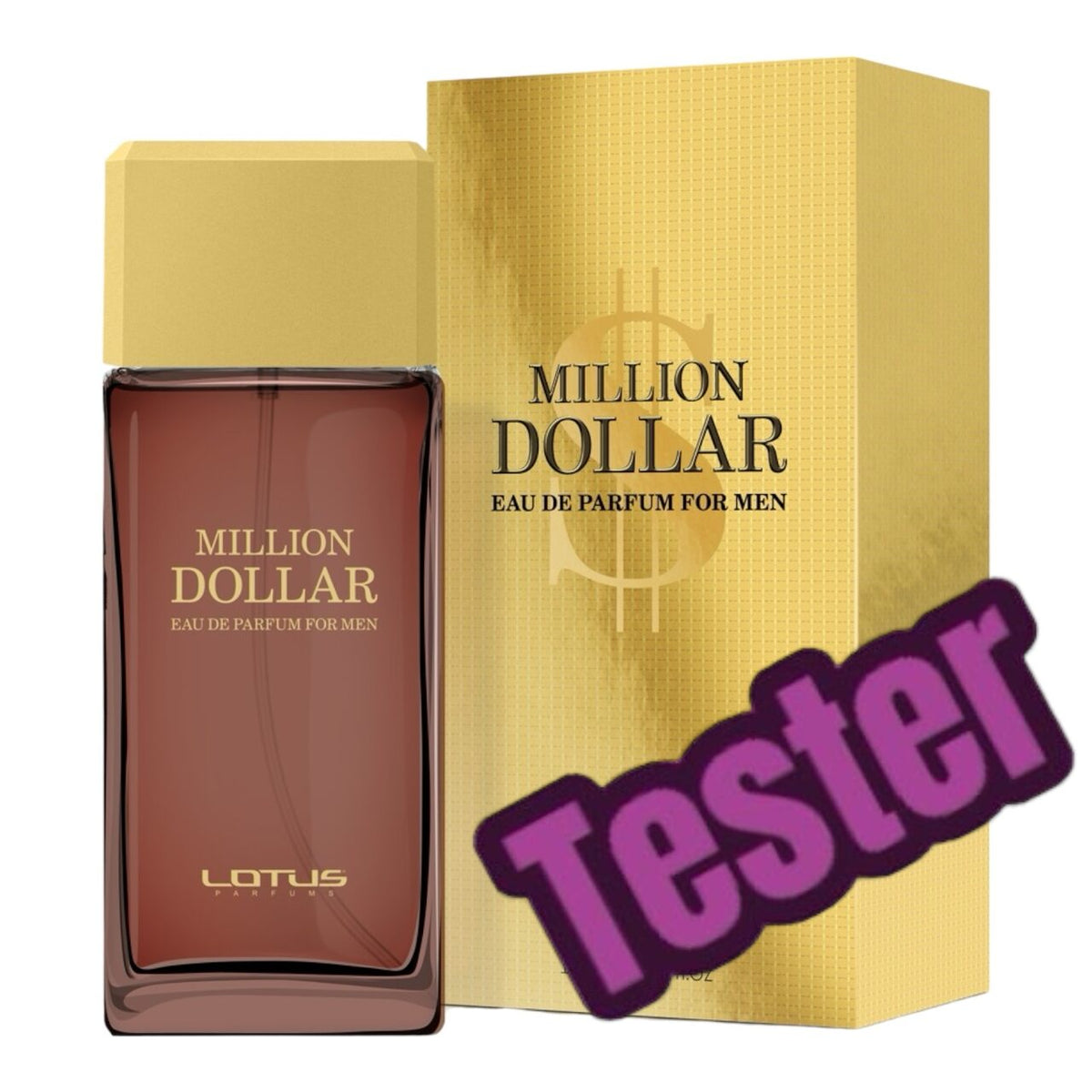 Tester Apa de parfum Million Dolar Lotus Revers, 100 ml