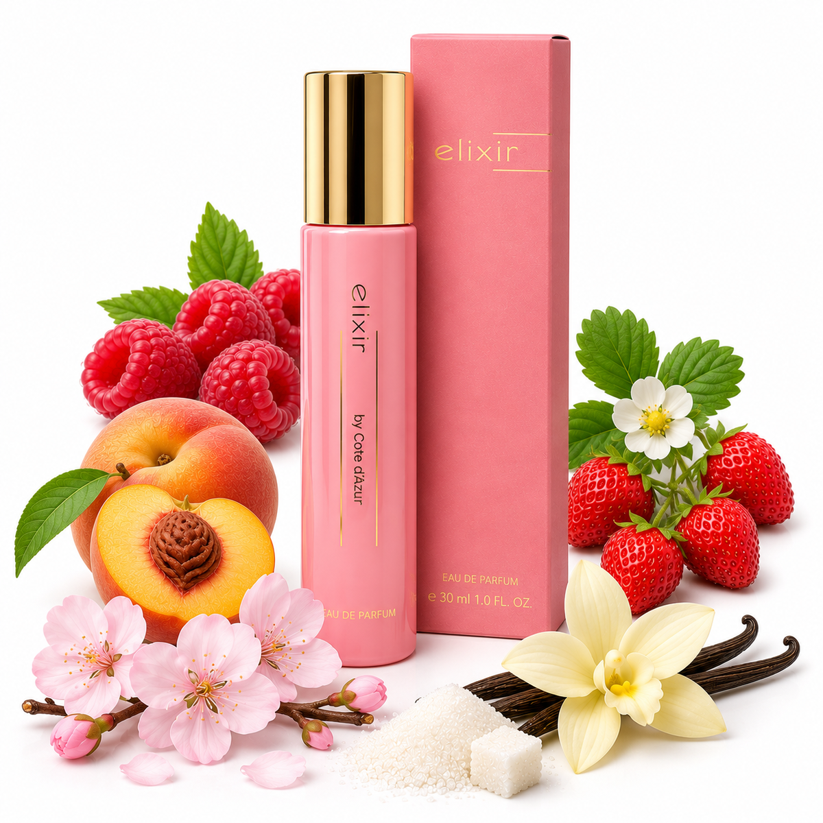 Apa de parfum Cote d'Azur, Elixir, Pink, Femei, Nr. 24 , 30ml