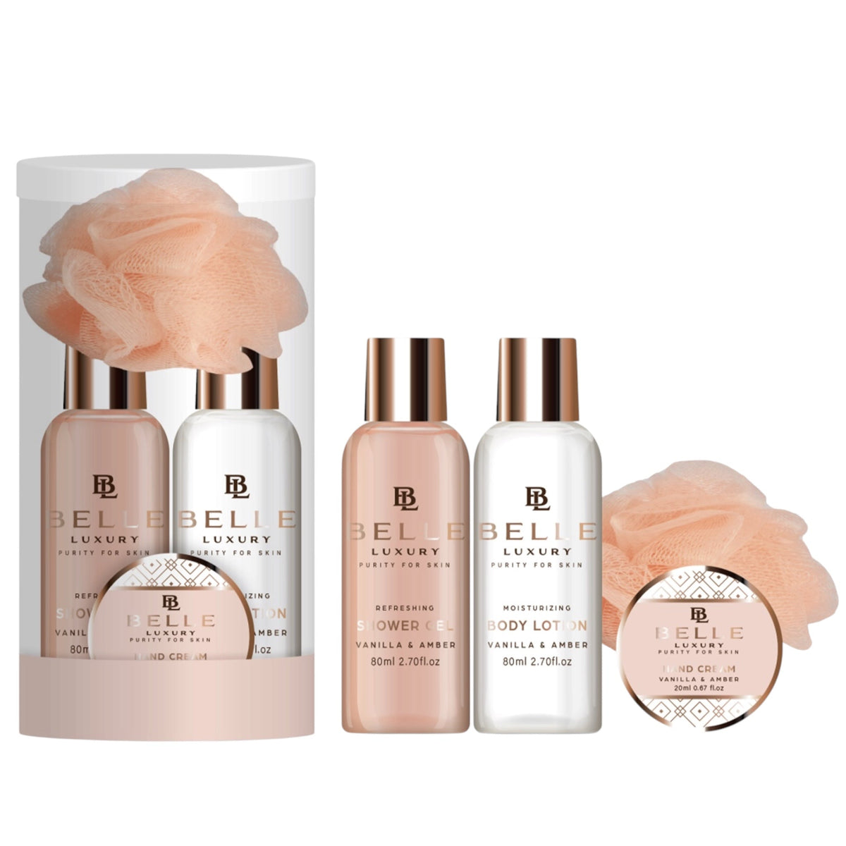 Set cadou dama Belle Luxury rodie, 170 ml, GT31363