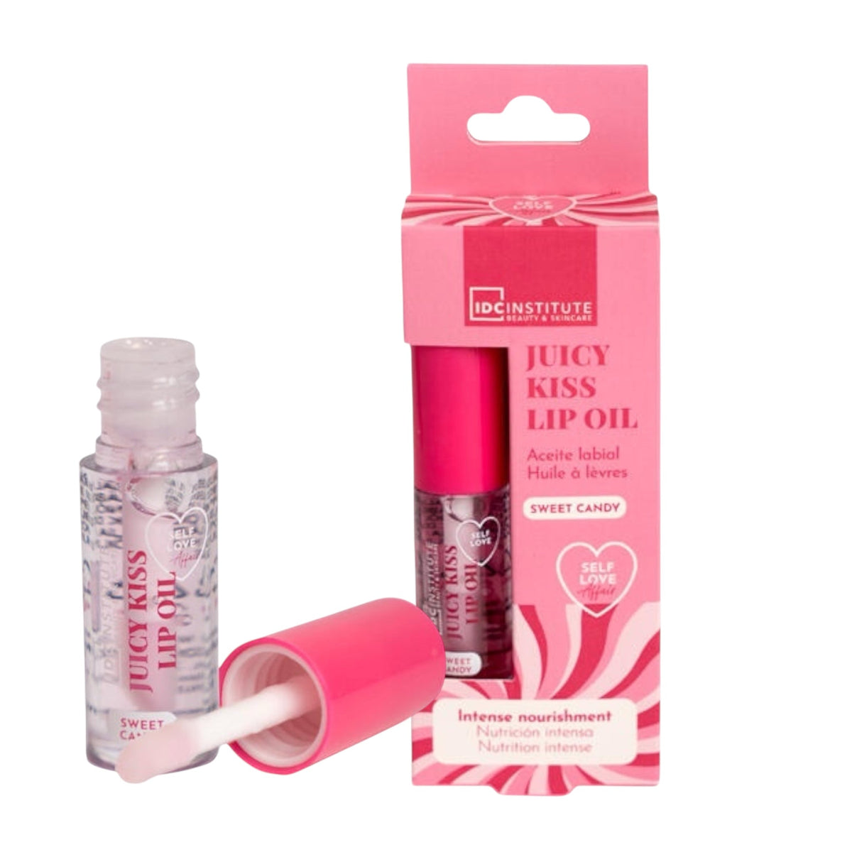 Ulei de buze Self Love Affair Juicy Kiss – Sweet Candy, IDC Institute, 90416