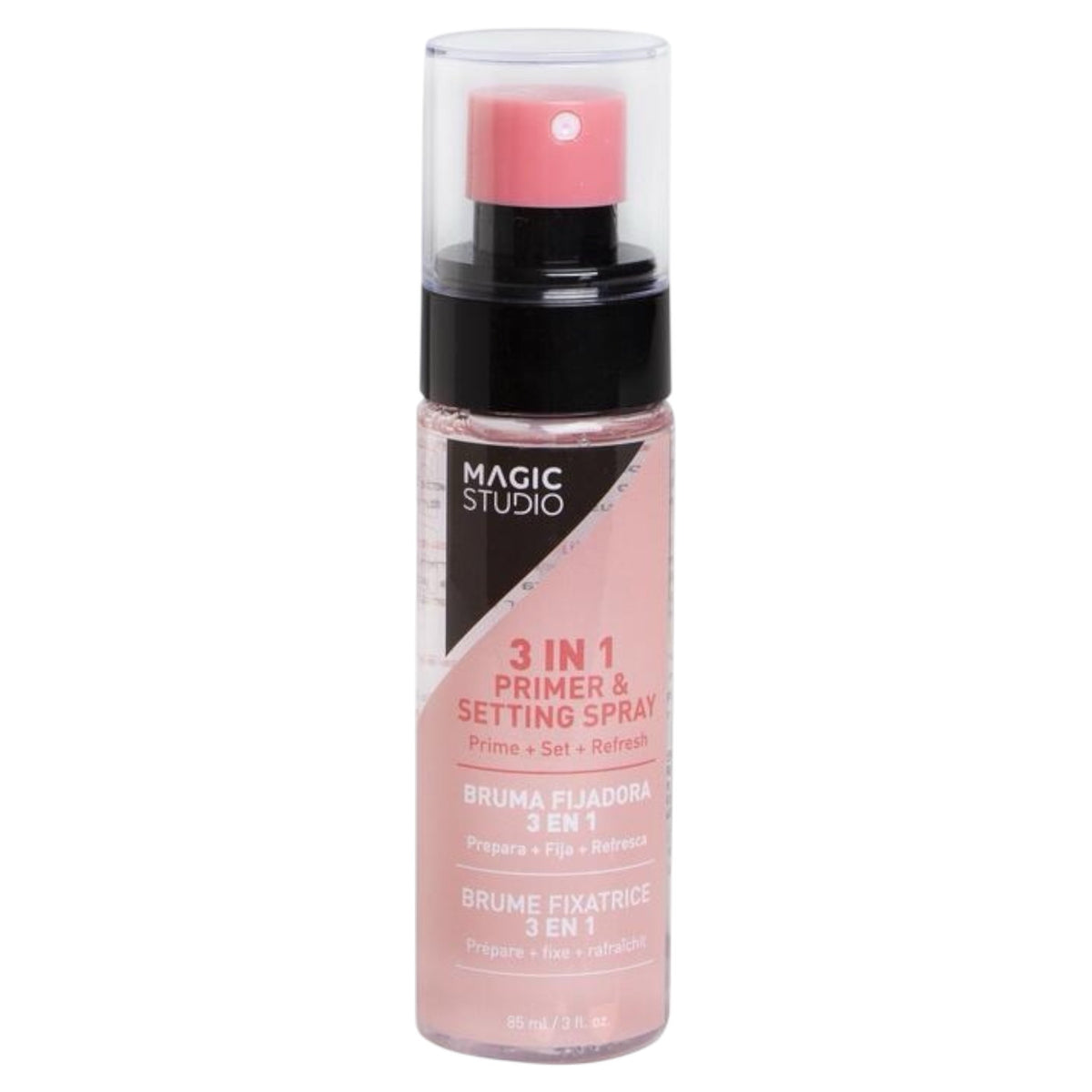 Spray pentru fixarea machiajului 3 In 1, Primer-Set-Refresh, Magic Studio