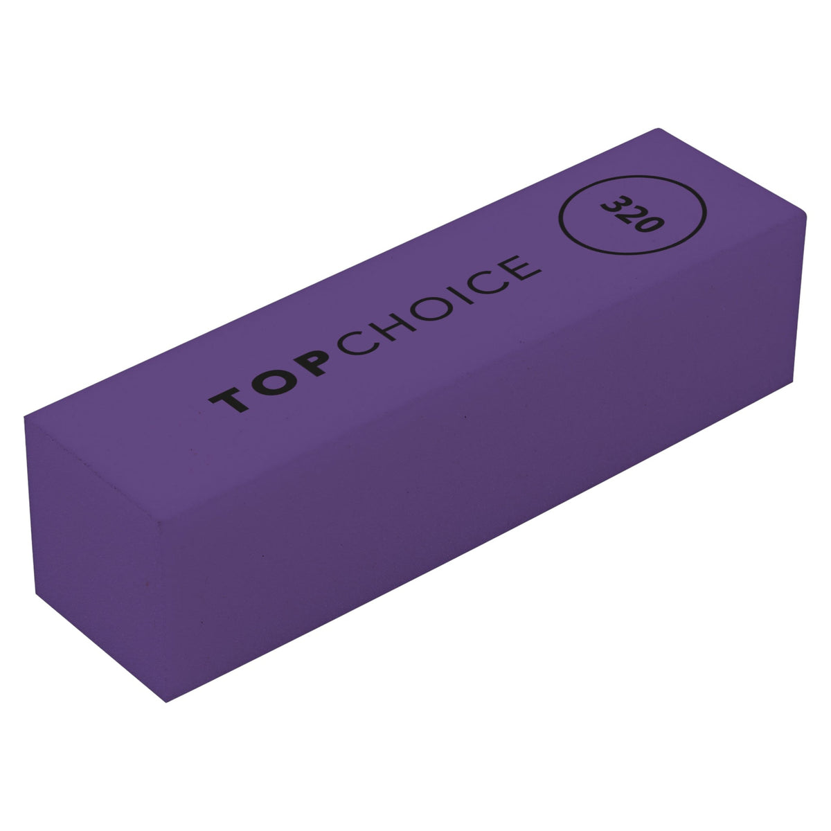 Buffer pentru unghii cu abrazivitate 320, Top Choice 70846, mov