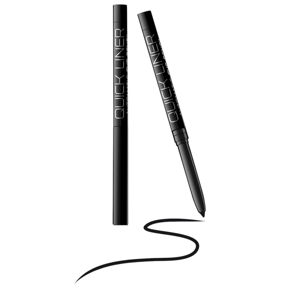 Creion automat Quick Liner, Revers, negru