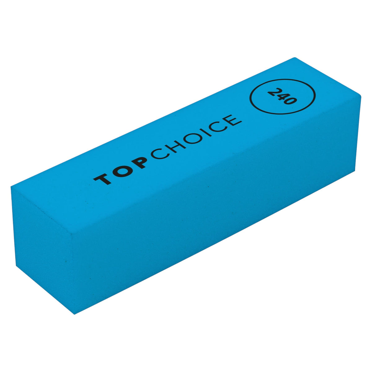 Buffer pentru unghii cu abrazivitate 240, Top Choice 70839, albastru