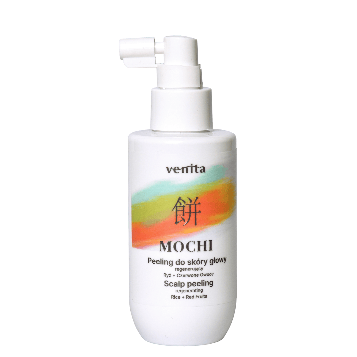 Peeling regenerator pentru scalp cu Orez si Fructe Rosii, Mochi, Venita, 150 ml